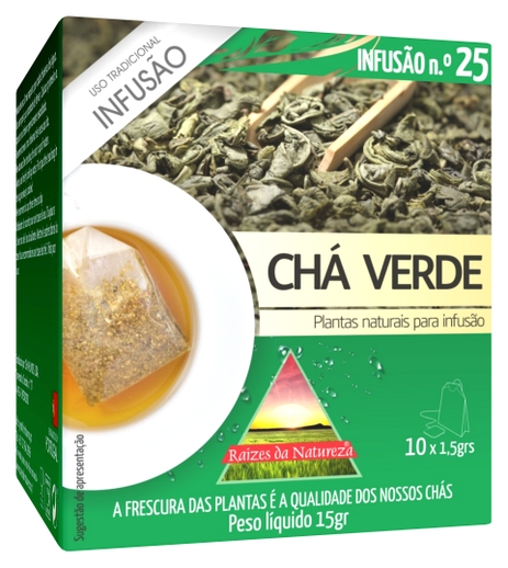 Infusão chá verde